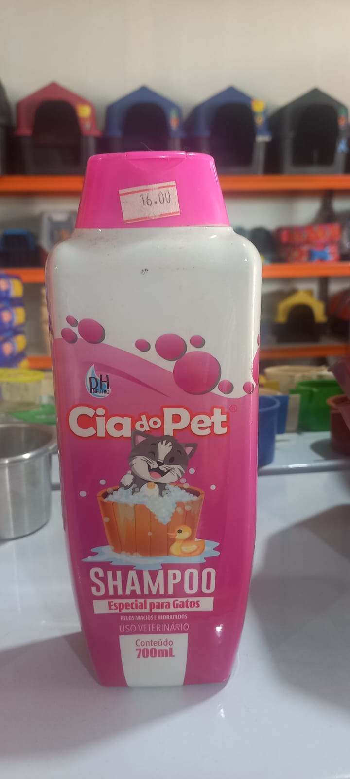 shampoo especial para gatos