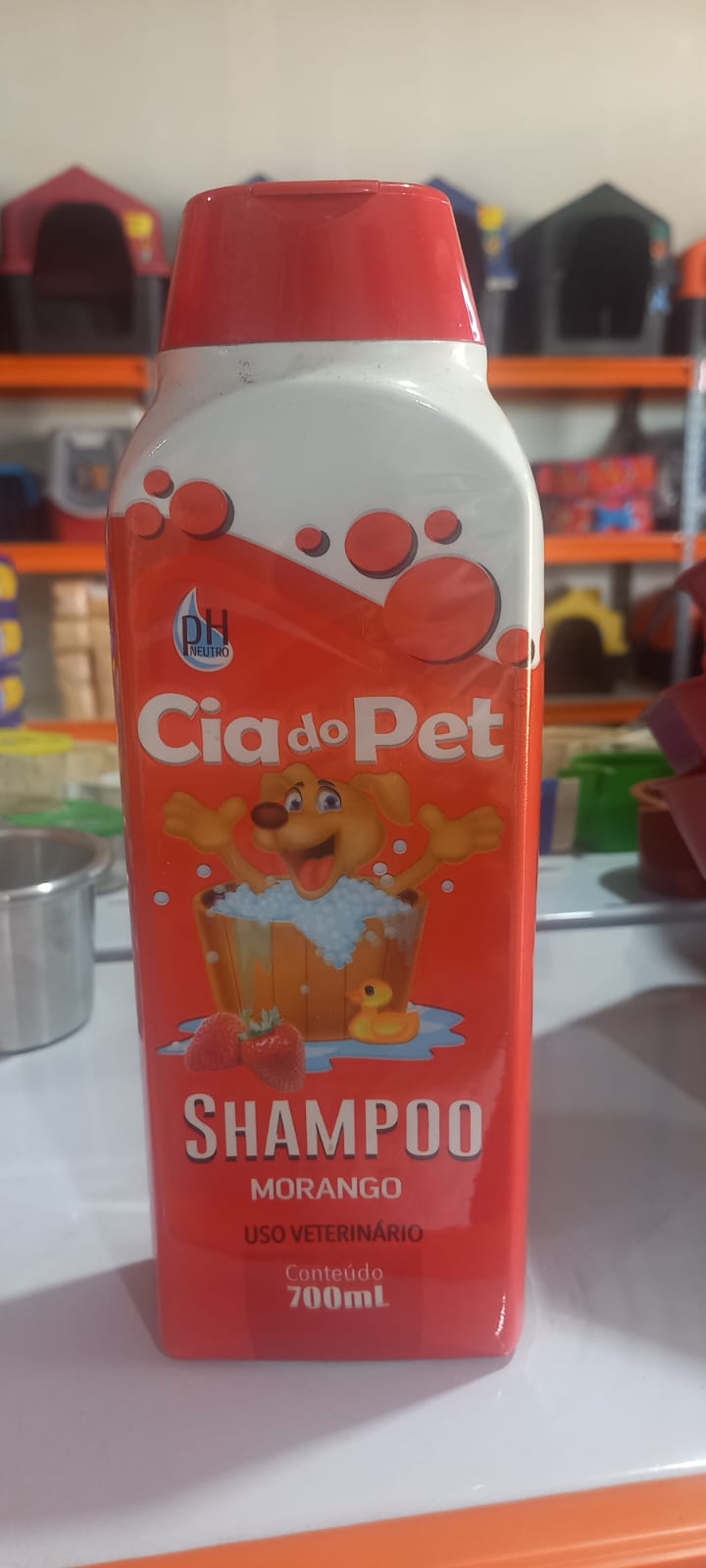 shampoo morango
